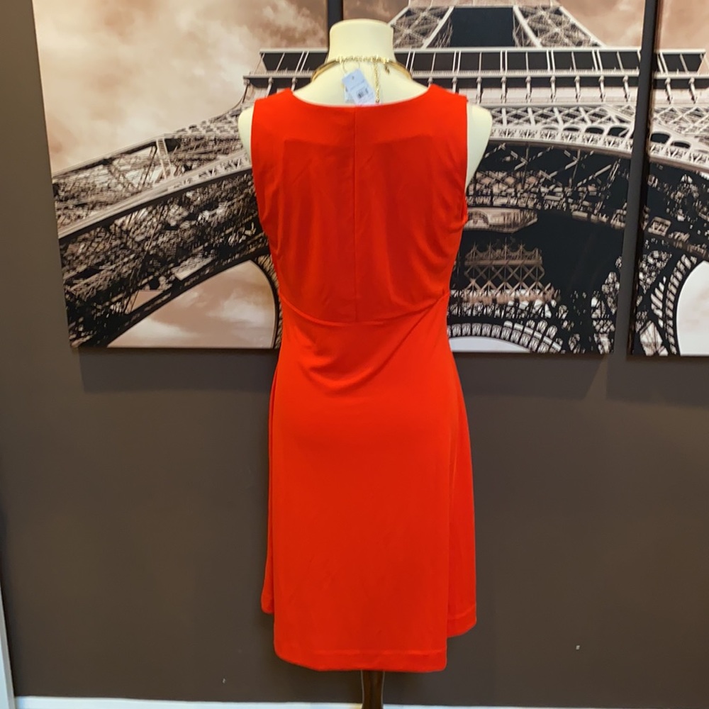 Ann Taylor Red-Orange Dress - Picture 2 of 6